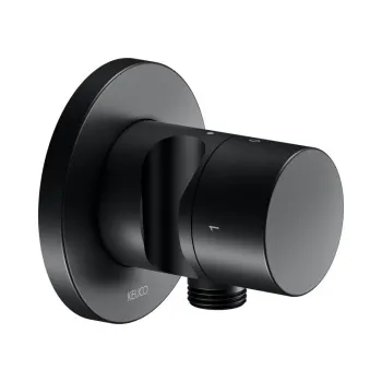 Шланговое подключение Keuco Ixmo 59557370201 выводом для шланга и держателем