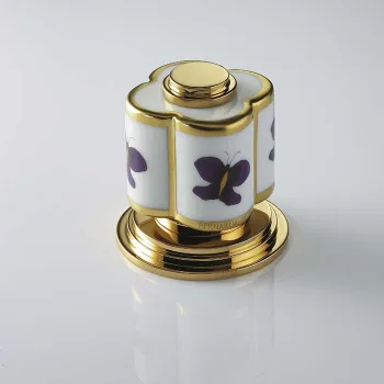 Вентиль смесителя для ванны THG Capucine Mauve Decor Or A7D-F01-36 полированное золото