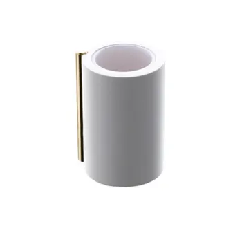 Стакан из композита Bertocci Easy, белый матовый/никель матовый 13009306050