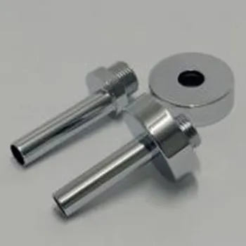 Комплект для монтажа водяного полотенцесушителя Irsap Tole трубка с эксцентриком 1/2 и декоративная накладка, хром KITCOPTUEC6450cr