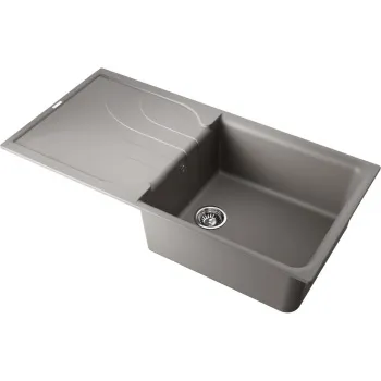 Мойка кухонная Omoikiri Yasugata 100-GR leningrad grey 4993568