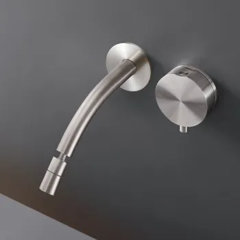 Смеситель для ванны CЕА Design Giotto Plus GIO 79 S с гибким изливом сталь