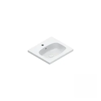 Раковина 50×46 Catalano Alvea с 1 отверстием Bianco lucido 0620501001