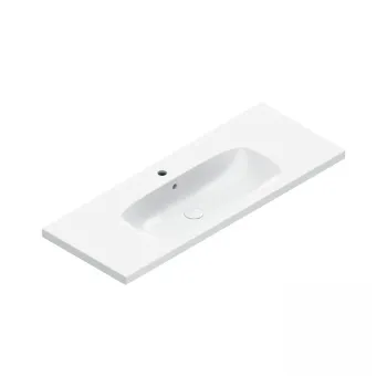 Раковина 120×46 Catalano Alvea с 1 отверстием Bianco lucido 0621211001