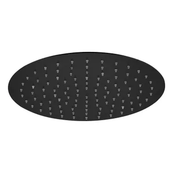 Верхний душ Plumberia Selection d.300 из нерж.стали,встроенный клапан безопасности, поворот.крепление, антикальций, 2, черн.матов., SAT3178NO