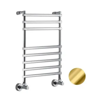 Полотенцесушитель водяной Margaroli Sole 4644708GON 76X54 золото