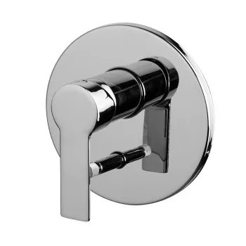 Смеситель для душа Fima Carlo Frattini Bathroom Mast встраиваемый, с переключателем на 2 источника, без внутр. части, хром F3139X2CR