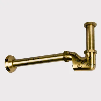 Сифон для раковины/биде Daniel Complementi под донный клапан 1 1/4 золото A760114 do