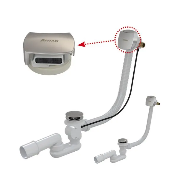 Слив-перелив Ravak X01504 хром