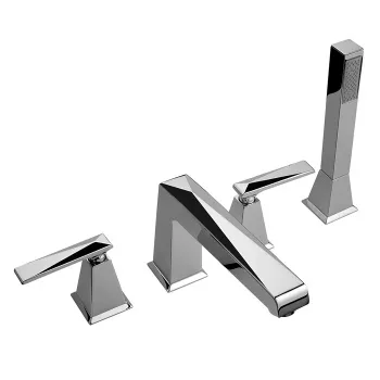 Смеситель на борт ванны Nicolazzi Vincent Смеситель на борт ванны с ручным душем 1004CR28