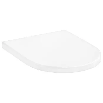 HG GladeLake S Сидение для унитаза с микролифтом, с верхним креплением, белый