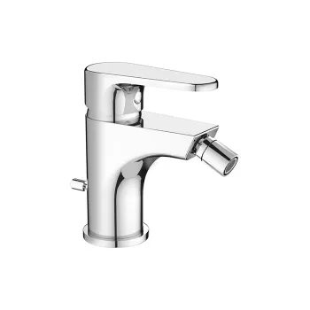 Смеситель для биде Cisal Alma однорычажный, на 1 отверстие с донным клапаном, хром A300055021