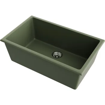 Мойка кухонная Omoikiri Okinoshima 76-U/I-OL olive 4997147