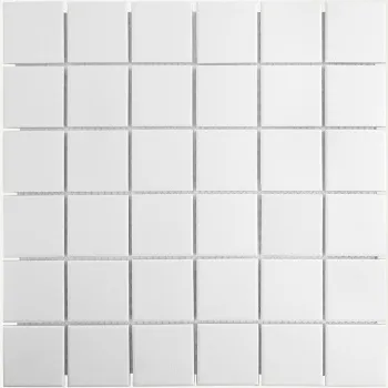 Керамическая мозаика Starmosaic Non-slip 48x48 White Antislip (jwb60340) 306x3066 шт