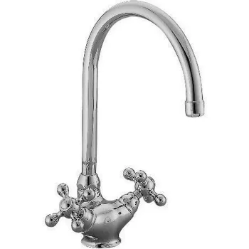 Смеситель для кухни Cisal Arcana Ceramic на 1 отверстие, хром AC00053021