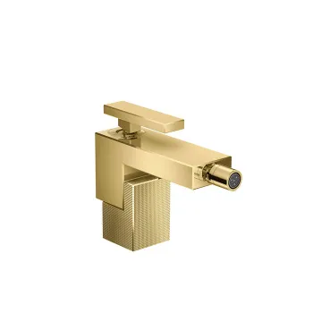 Axor Edge Смеситель для биде, на 1 отв., с донным клапаном push/open, излив 149мм, алмазная огранка,