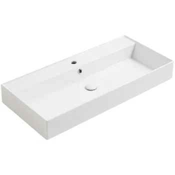 Раковина подвесная/накладная Simas Agile AG 101 bia 101 см белый