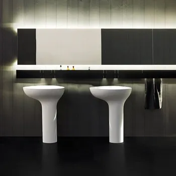 Раковина Agape Drop 67х44х85, наполньная, без отв., белый ACER1099FZ *0