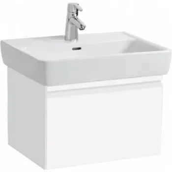 Тумба с раковиной Laufen Pro 8304.2.095.463.1+8.1895.3 белая