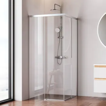 Душевое ограждение AM.PM X-Joy 90x90 W94G-403-9090-MT1K