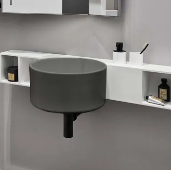 Раковина подвесная Cielo Sella SELSSF CM 40 см серый