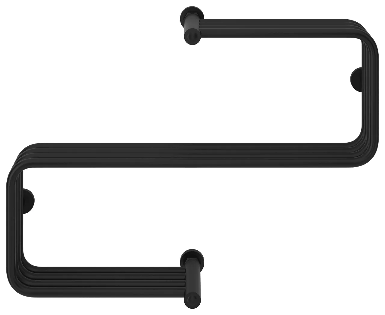 Полотенцесушитель водяной Сунержа Фабула 500х700 31-0125-5070 матовый черный