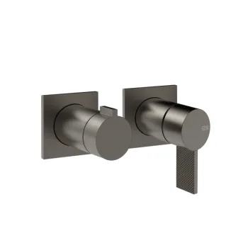 Смеситель для душа Gessi 73638.707 Black Metal Brushed PVD