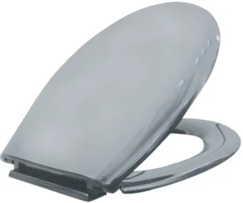 Сиденье для унитаза Nofer из нержавеющей стали 15029.S