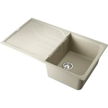 Мойка кухонная Omoikiri Yasugata 86 ваниль 4993869