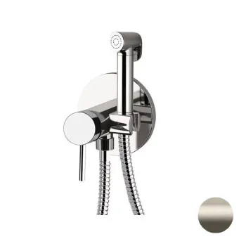 Смеситель с гигиеническим душем Remer X-style сталь X65WXV