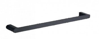 Вешало для полотенец Nofer 400 мм CAPRI черное 16220.40.N