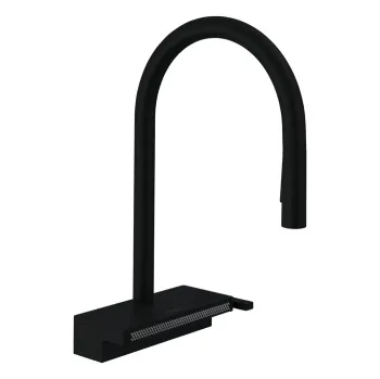 HG Metris M71 Кухонный смеситель однорычажный, Eco, с вытяжным душем, 2jet, цвет под сталь