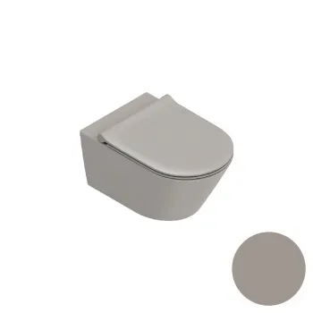 Унитаз подвесной 55×35 Catalano Zero Tortora satinato 0111550032