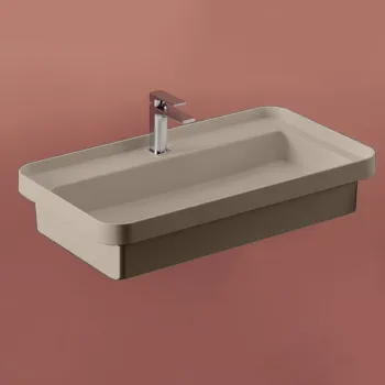 Раковина Artceram Fuori Scala 80х45, с 1 отв., встраиваемая, без перелива, matera TFL035 41 00 *1