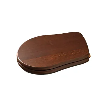 Сиденье для унитаза Kerasan Retro дерево/золото 109140 noc/oro