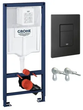 Инсталляция для унитаза Grohe Solido 38811KF0 черный