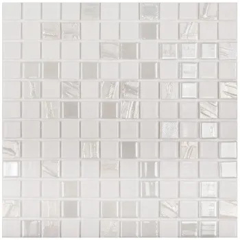 Мозаика на сетке Vidrepur Astra White м2