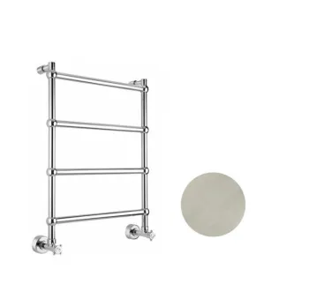 Полотенцесушитель водяной Margaroli Sole 4442TS4604SNN 72x52.5 никель