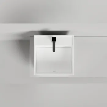 Раковина накладная Salini Armonia SQUARE TOP 03 S-Stone 130523TMF