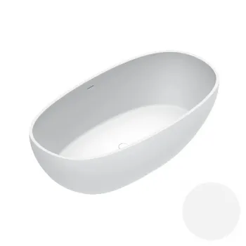 Ванна из искусственного камня 176×91 h52 Catalano Vasche Solid со слив-переливом Bianco satinato 7239020021