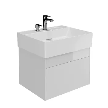 Тумба LOGICA подвесная Kerama Marazzi 2 ящика 60 см белоснежный LOG.60.2\WHT