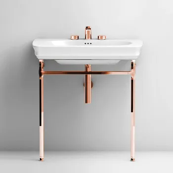 Металическая структура Quadra Artceram Civitas 55х44хh80,5, напольная, розовое золото CIA001 77 rosa oro