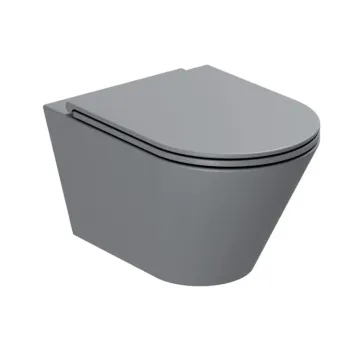 Унитаз подвесной Azzurra Forma FMVKSPE00000AN в комплекте с креплением, antracite