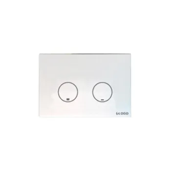 Клавиша смыва Globo  Glossy white / Белый глянцевый PL02BI