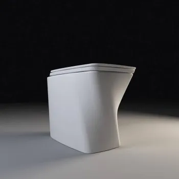 Крышка сиденье для унитаза Azzurra Hera 46,5х38х0,2, с микролифтом, белый HER1800/F