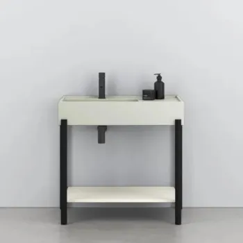 Раковина накладная Cielo Plinio PNLASF PM 140 см серый