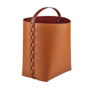 Корзина ADJ Helena 35x30xH45, коньяк/бордо 637623