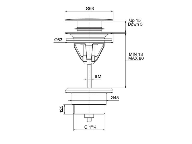 Выпуск click-clack Fima Carlo Frattini WELLNESS F2677NS