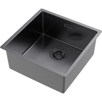 Мойка кухонная Omoikiri Tadzava 44-U/I-Ultra вороненая сталь 4993265