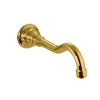 Излив для настенного монтажа Fima Carlo Frattini Wellness длина 209, золото F2157OR